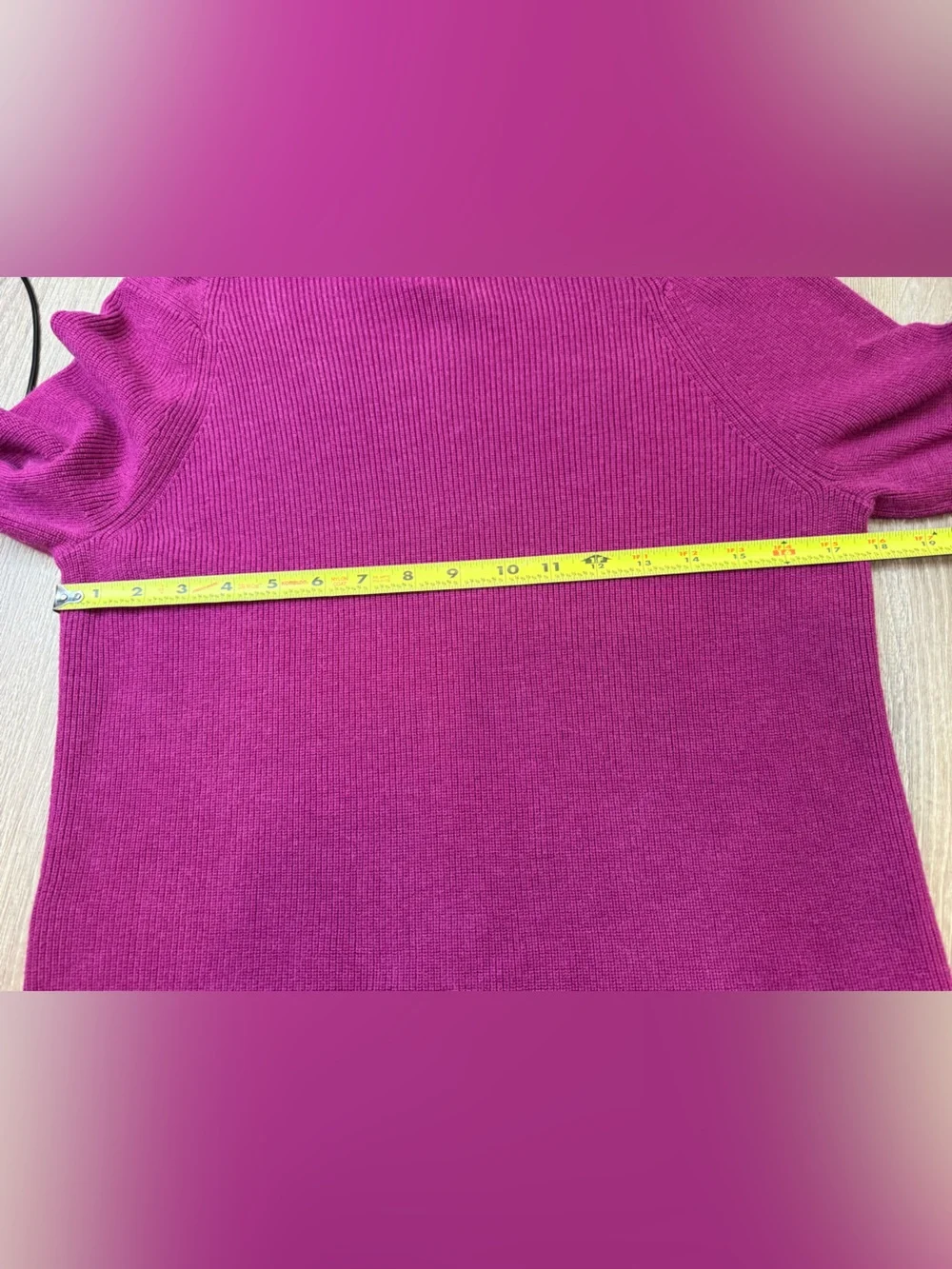 Lululemon Cotton-Blend Mock Neck Sweater in Heathered Wild Berry Medium